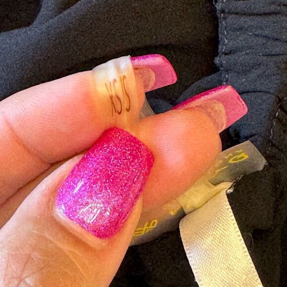 Pilyq Mosaic Embroidered Easy Going Spaghetti Strap Mini Dress With Back Ties XS - Picture 7 of 11